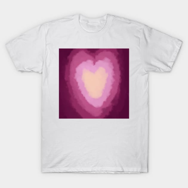 Pulsing Heart T-Shirt by YggdrasilWishes